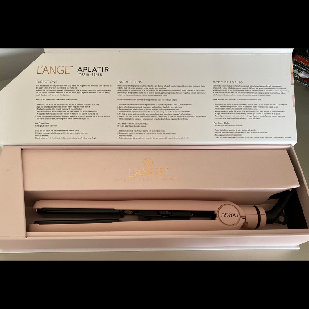 L’ANGE Hair straightener